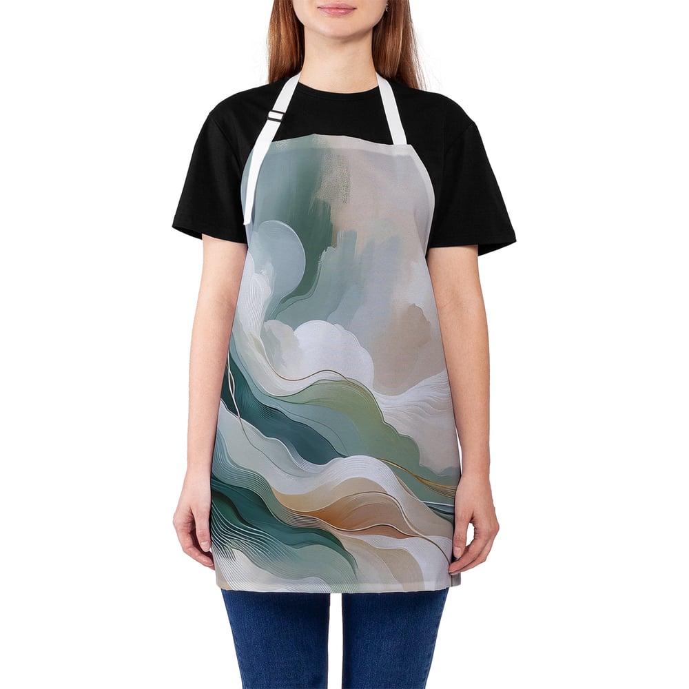 Изображение товара Фартук кухонный JoyArty Волна краской универсальный размер