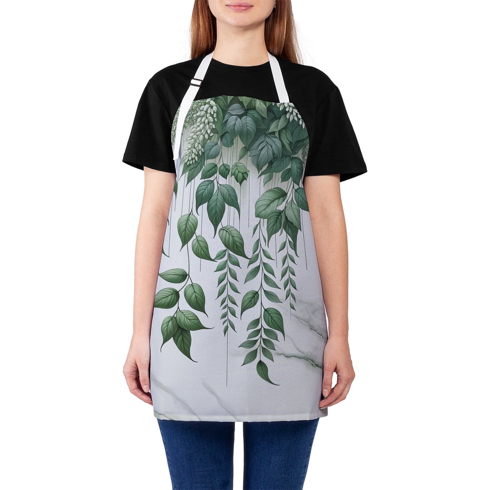 Изображение товара Фартук кухонный JoyArty Стена листьев унисекс