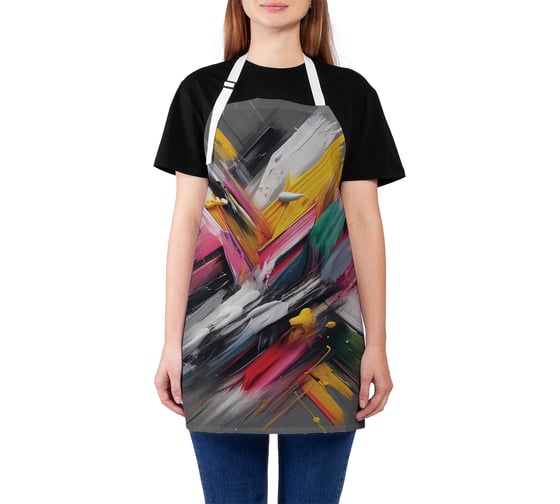 Изображение товара Фартук кухонный JoyArty Искусство, универсальный размер, для женщин и мужчин, ap_sd3522