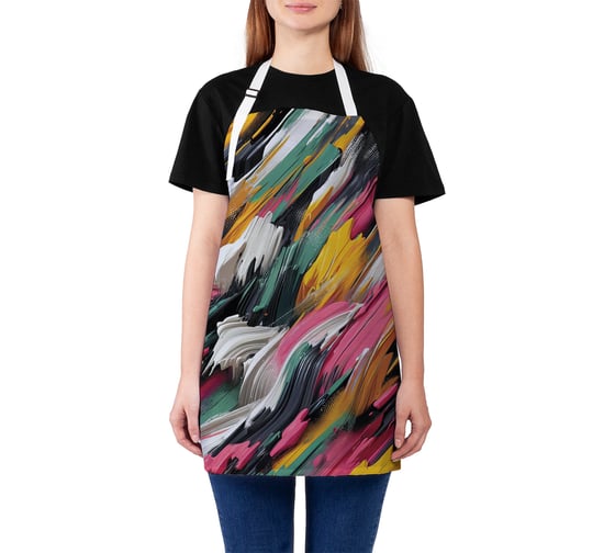 Изображение товара Фартук кухонный JoyArty Творчество, универсальный размер, для женщин и мужчин, ap_sd3521