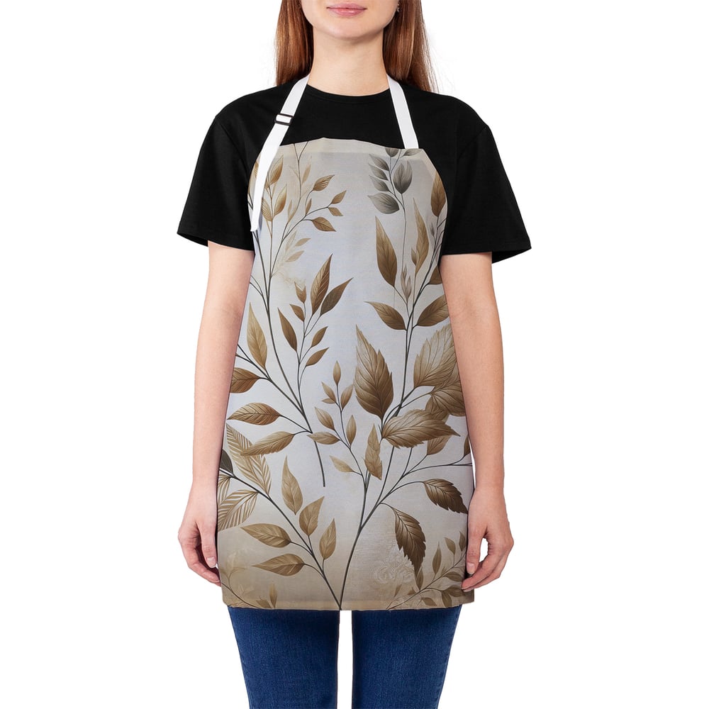 Изображение товара Кухонный фартук JoyArty с узором веточками универсальный размер