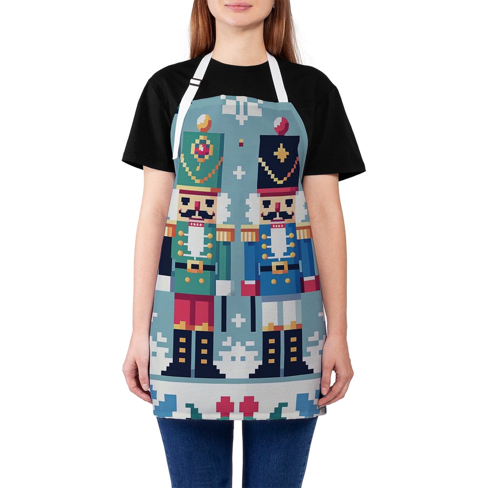 Изображение товара Фартук кухонный JoyArty Строй щелкунчиков для мужчин и женщин