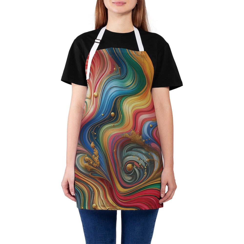 Изображение товара Кухонный фартук JoyArty Восточные мотивы универсальный размер для женщин и мужчин