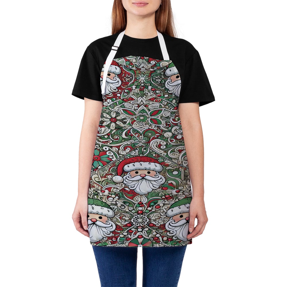 Изображение товара Кухонный фартук JoyArty Красный нос универсальный праздничный защитный аксессуар