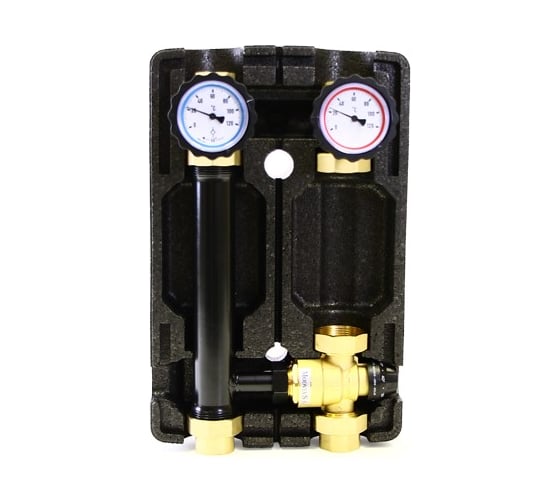 Изображение товара Насосно-смесительная группа Uni-Fitt DN25 с термосмесителем, без насоса 491B2500