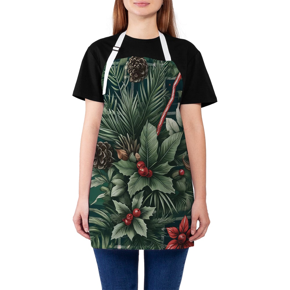 Изображение товара Фартук кухонный JoyArty Клетчатая композиция универсальный размер