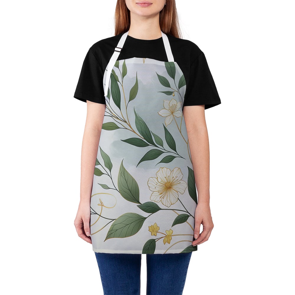 Изображение товара Фартук кухонный JoyArty Жасмин универсальный для женщин и мужчин