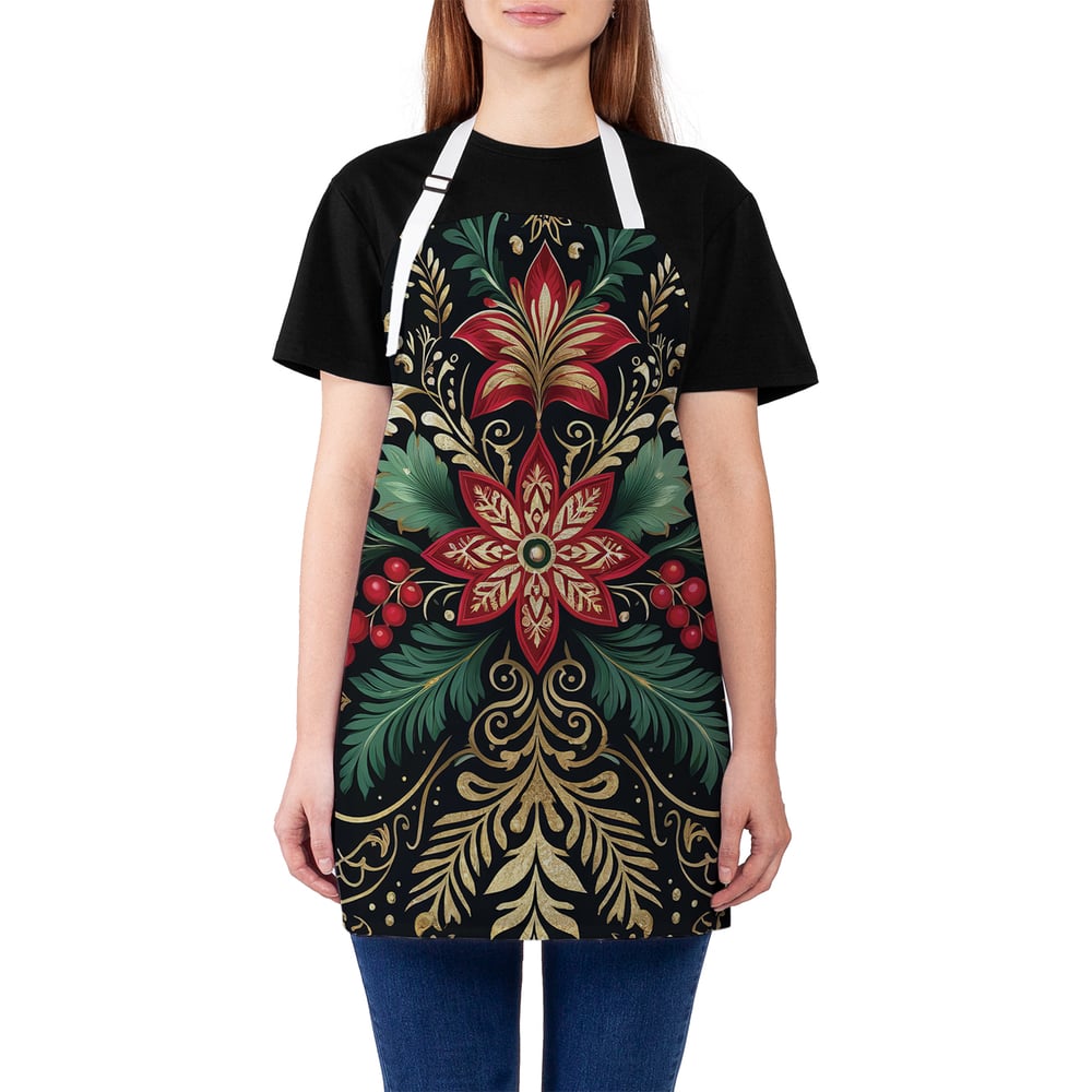 Изображение товара Фартук кухонный JoyArty Узорчатая композиция для женщин и мужчин