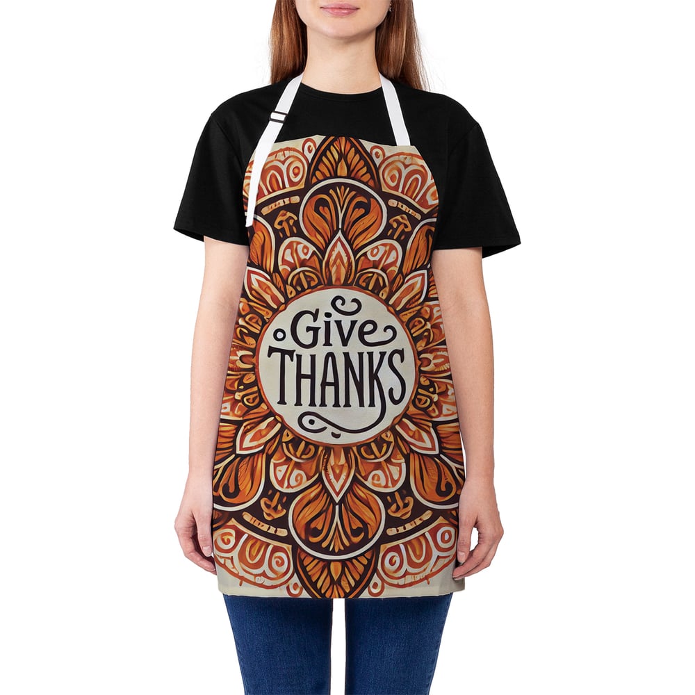 Изображение товара Кухонный фартук JoyArty универсальный с узорами синтетическая ткань