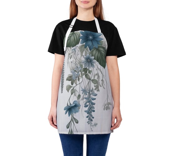 Изображение товара Фартук кухонный JoyArty Цветы в воздухе, универсальный размер, для женщин и мужчин, ap_sd3503