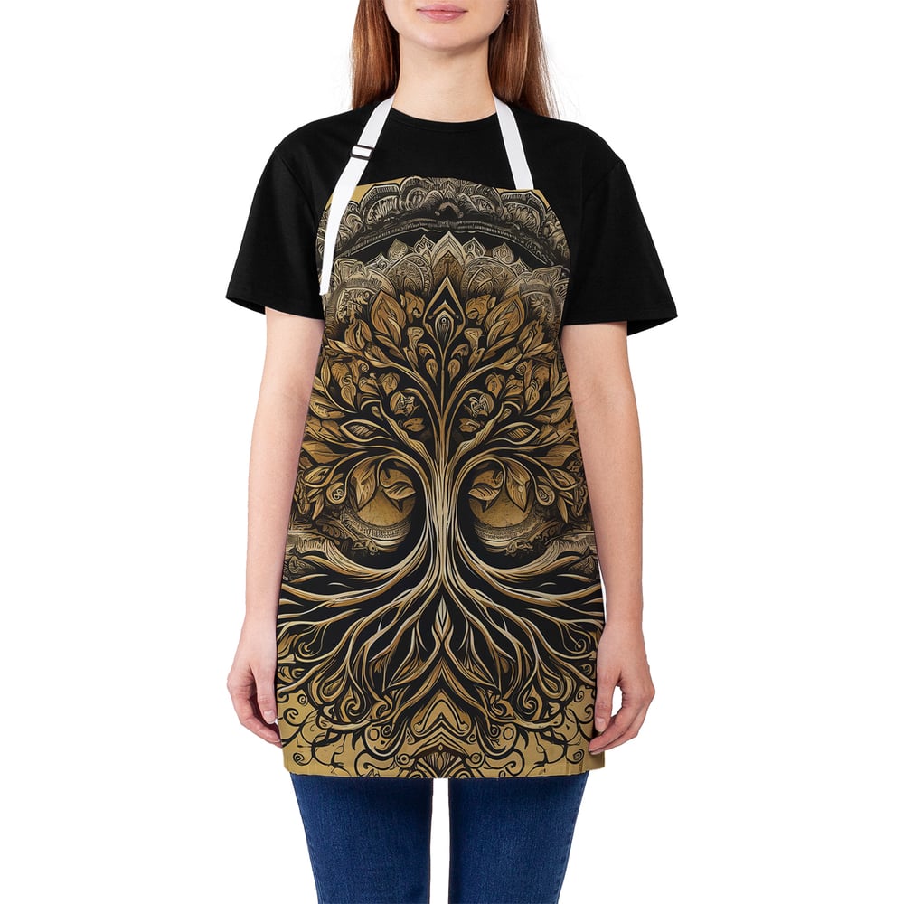 Изображение товара Фартук кухонный JoyArty Дерево жизни универсальный унисекс с принтом