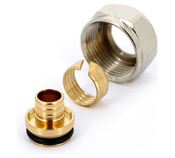 Изображение товара Соединитель Uni-Fitt обжим-В 16(2.2)х1/2", конусный, для полиэтиленовых труб 682N1612