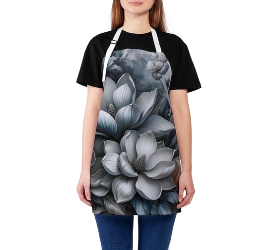 Изображение товара Фартук кухонный JoyArty Бледная магнолия, универсальный размер, для женщин и мужчин, ap_sd3483