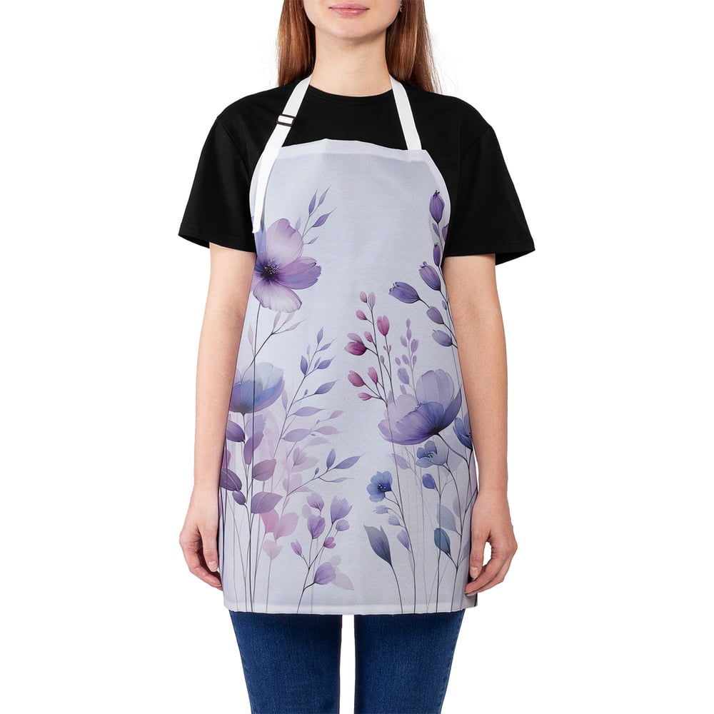 Изображение товара Фартук JoyArty с принтом полевой маки универсального размера