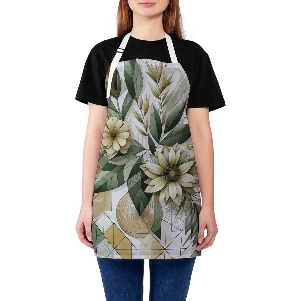 Изображение товара Фартук кухонный JoyArty Геометрия в цветах, универсальный размер, для женщин и мужчин, ap_sd3515