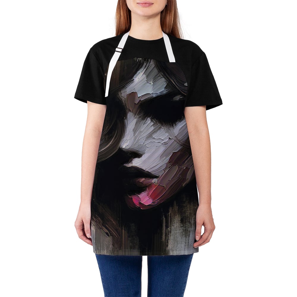 Изображение товара Фартук JoyArty Универсальный с принтом Акварельная девушка