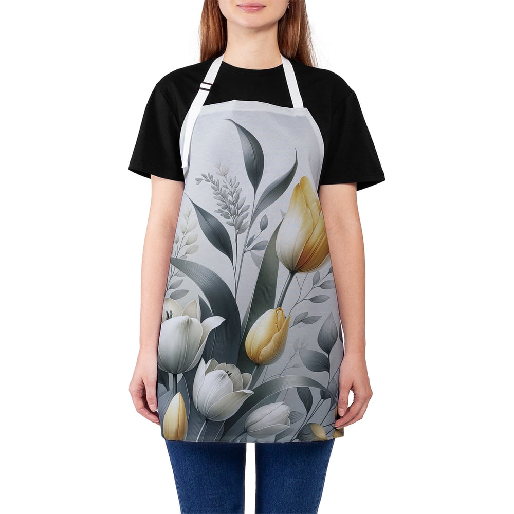 Изображение товара Фартук кухонный JoyArty Тюльпаны универсальный
