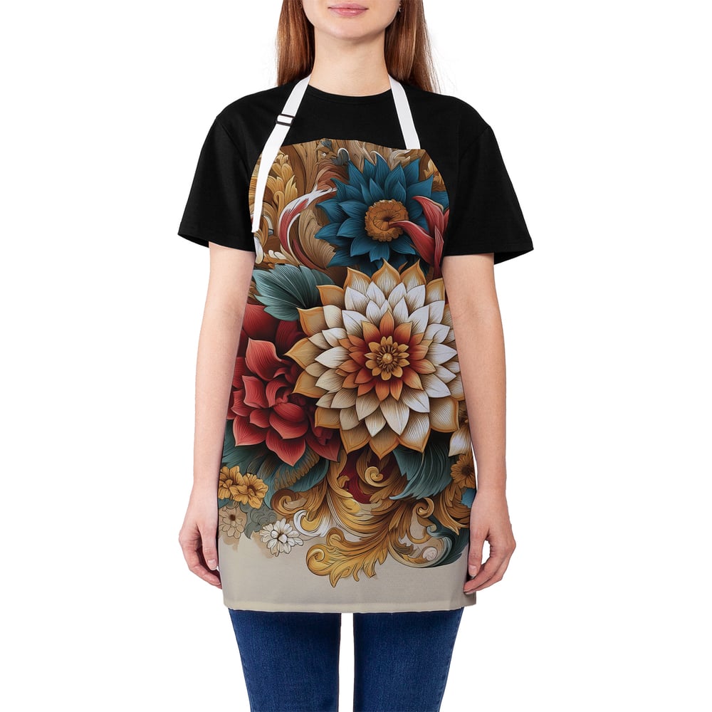 Изображение товара Кухонный фартук JoyArty Сухой букет универсальный с цветочным принтом