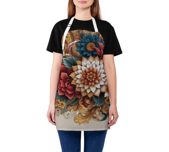 Изображение товара Фартук кухонный JoyArty Сухой букет, универсальный размер, для женщин и мужчин, ap_sd3529