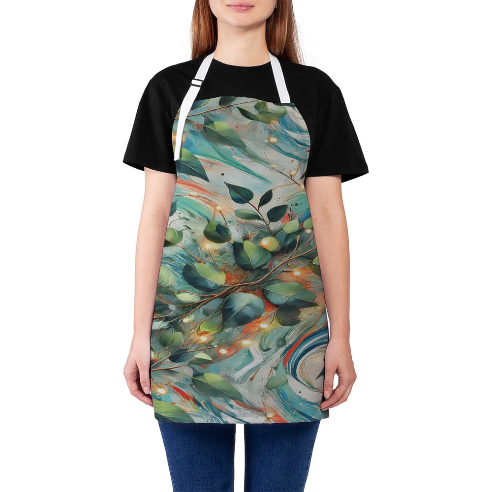 Изображение товара Фартук кухонный JoyArty Красочные огни универсальный размер для мужчин и женщин