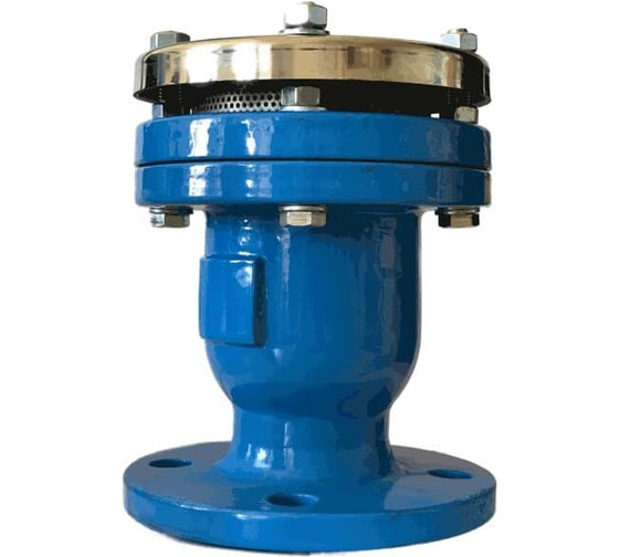 Изображение товара Вантуз Benarmo Ду50 Ру10/16 двойного действия, чугун, фланцевое присоединение, автоматический, вертикальный 019-3093