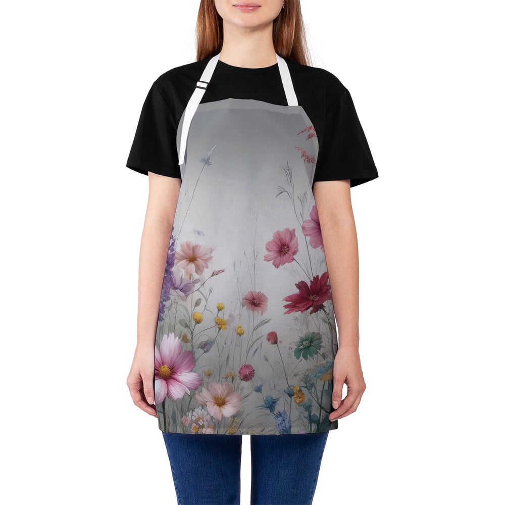 Изображение товара Фартук кухонный JoyArty универсальный с цветочным принтом для мужчин и женщин