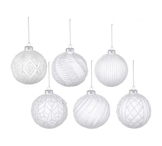 Изображение товара Набор елочных украшений Tkano Freezy magic из коллекции New Year Essential TK24-NY_DEC0004