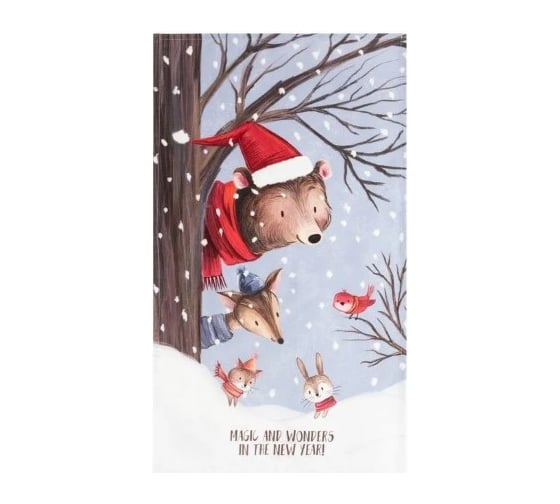 Изображение товара Полотенце Этель Magic 40x73 см, 100% хлопок, саржа 190 г/кв.м 7182020