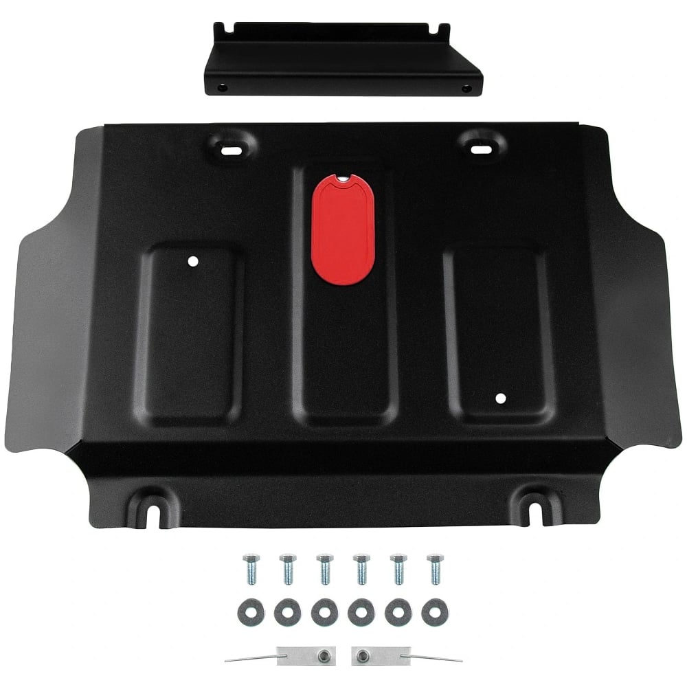 Изображение товара Защита картера АвтоБроня для JAC T9 АКПП 4WD 2024-н.в., сталь 1.8 мм, с крепежом, штампованная 111.09217.1