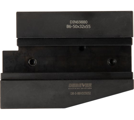 Изображение товара Держатель инструмента, VDI, B6-50x32x55 мм, серия Standard Debever Machining Solutions DB-S-B6VDI5032
