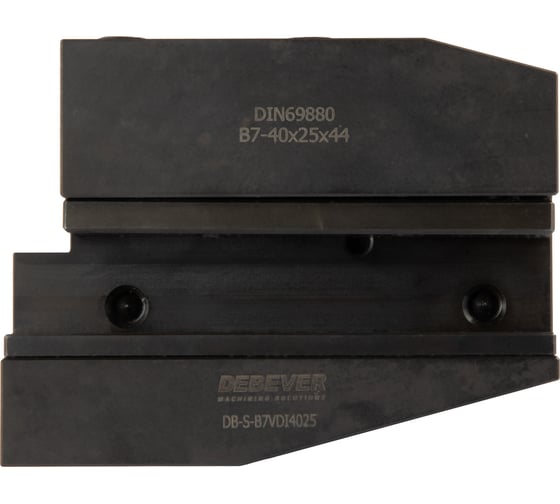 Изображение товара Держатель инструмента, VDI, B7-40x25x44 мм, серия Standard Debever Machining Solutions DB-S-B7VDI4025