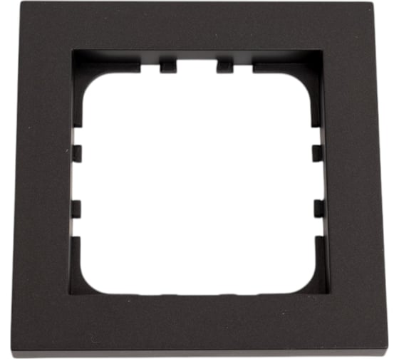 Изображение товара Рамка 1-постовая LK Studio LK80 FLAT черный бархат 844108-1