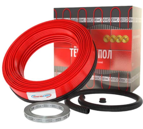 Изображение товара Нагревательный кабель Warmcoin 35 м.п. 525/15 компл. 525 Вт / 35 м UNI Кабель Universal 525