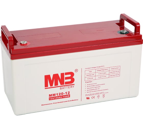 Изображение товара Батарея аккумуляторная АКБ MM120-12 12В 120Ач MNB MM120-12