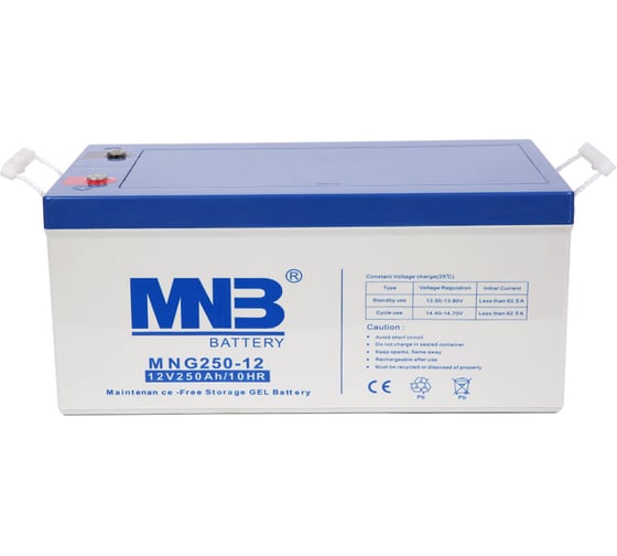 Изображение товара Батарея аккумуляторная MNG250-12 12В 250Ач MNB MNG250-12