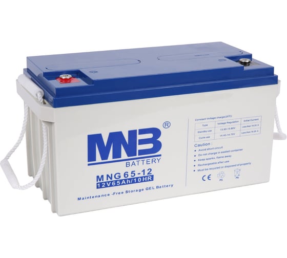 Изображение товара Батарея аккумуляторная АКБ MNG65-12 12В 65Ач MNB MNG65-12