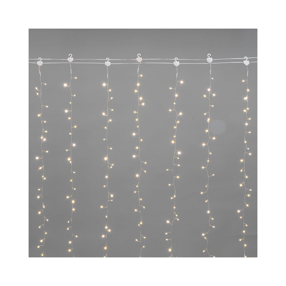 Изображение товара Гирлянда Neon-Night Занавес из росы Фейерверк 3x2 м 600 LED теплый белый IP20