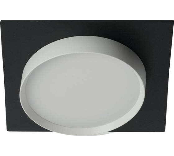 Изображение товара Светильник встраиваемый FERON DL506 потолочный GX53 черный + белый квадрат, 51360