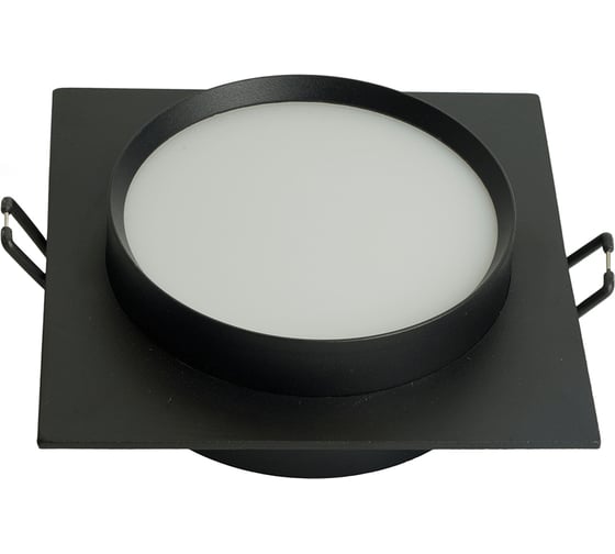 Изображение товара Светильник встраиваемый FERON DL506 потолочный GX53 черный круг, 51357