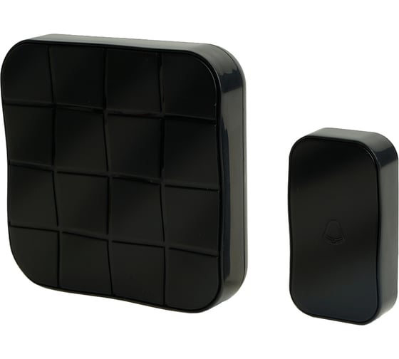 Изображение товара Звонок электрический дверной FERON, (10 мелодий), черный, E-37 51431