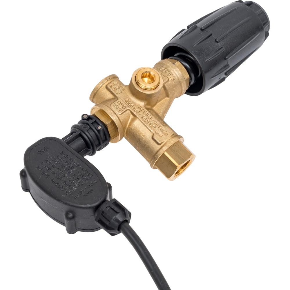 Изображение товара Регулятор давления VRT3 total stop, 310 бар, G 3/8"F, байпас 2хG 3/8"F ACG 4072000007