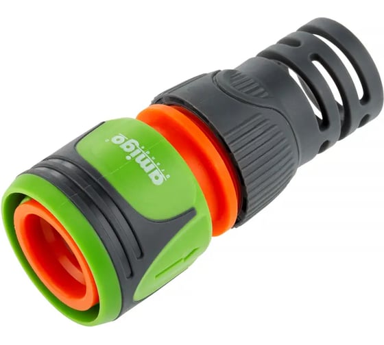 Изображение товара Коннектор для шланга с аквастопом 1/2" AMIGO 79861