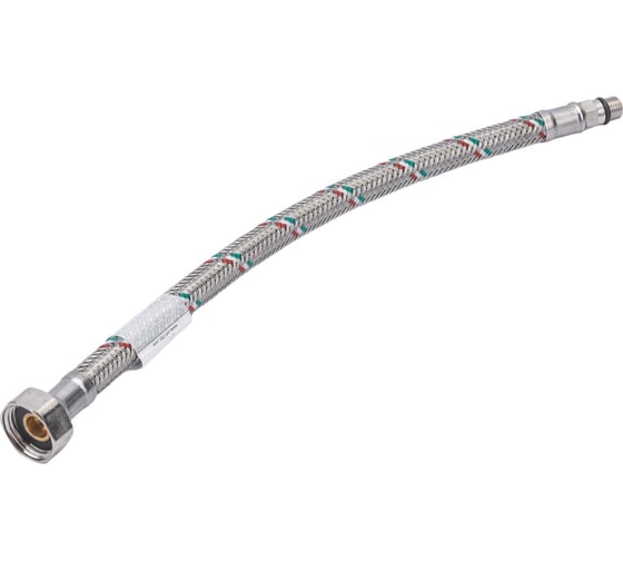 Изображение товара Подводка гибкая для смесителя (М10х1-1/2"; 30 см; DN 8; оплётка из нерж. стали) Uni-Fitt 502S2803