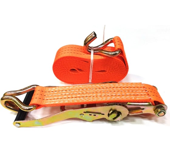 Изображение товара Стяжной ремень ООО «Грузовые стропы» 2,5/5,0-8,0 метров РЭТ508