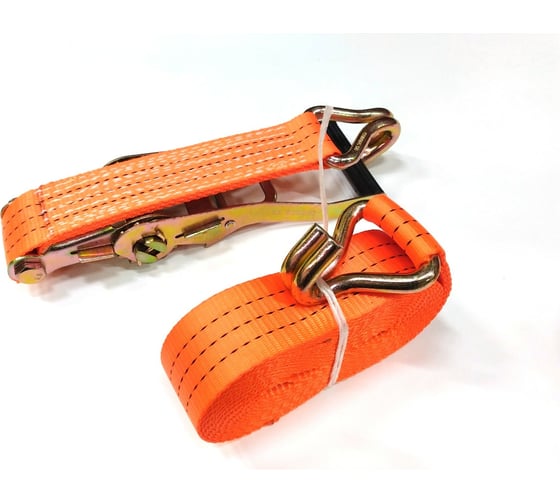 Изображение товара Стяжной ремень ООО «Грузовые стропы» 2,5/5,0-12,0 метров РЭТ5012