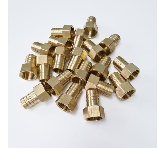 Изображение товара Штуцер для шлангов ВР 1/2 - 18 мм, 20 шт Профитт 9274542