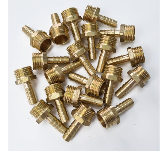 Изображение товара Штуцер для шлангов НР 1/2' - 10 мм, 20 шт Профитт 9274368