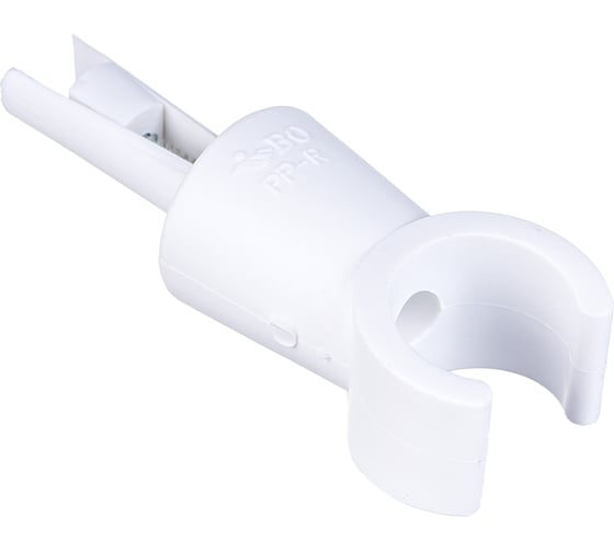 Изображение товара Крепление - клипса Blue Ocean высокая на ножке с шурупом полипропиленовая для труб 25 PPRF/PSC(W)-25