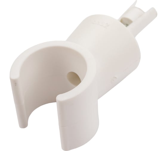 Изображение товара Крепление Blue Ocean клипса высокая на ножке с шурупом полипропиленовая для труб 32 PPRF/PSC(W)-32