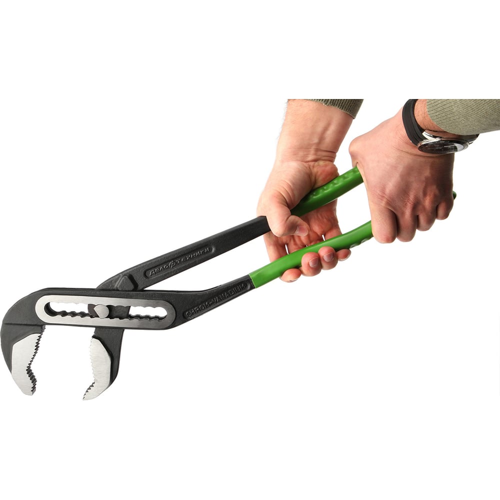 Изображение товара Клещи переставные Дело Техники 550 мм прочные стальные 12 положений